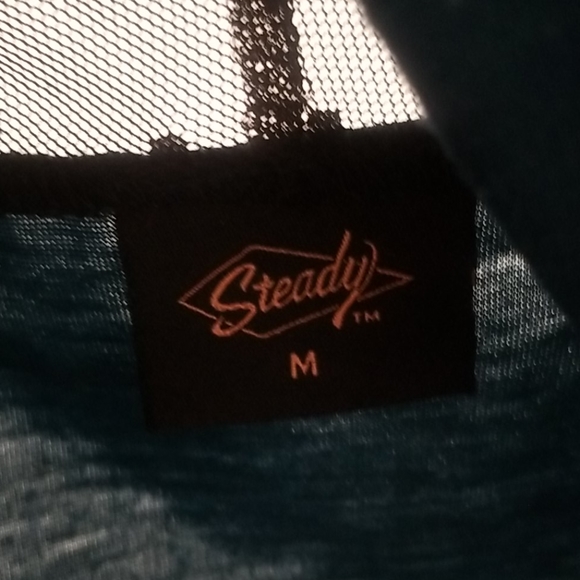 Rockabilly Teal Shirt - Picture 3 of 4